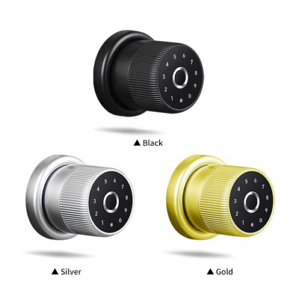 Mobile APP Smart Fingerprint Door knob with Google home and Alex